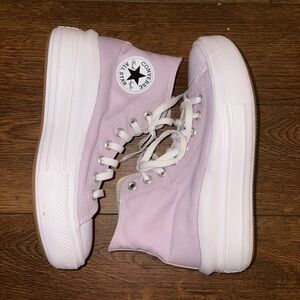 Converse Chuck Taylor All Star Move High-Top Platform Sneakers (light lavender)